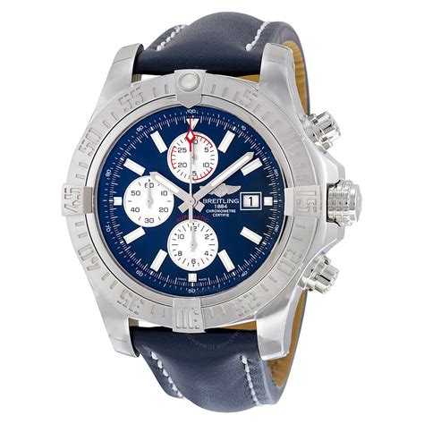 Breitling Avenger II Automatic Chronograph Blue Dial Men's